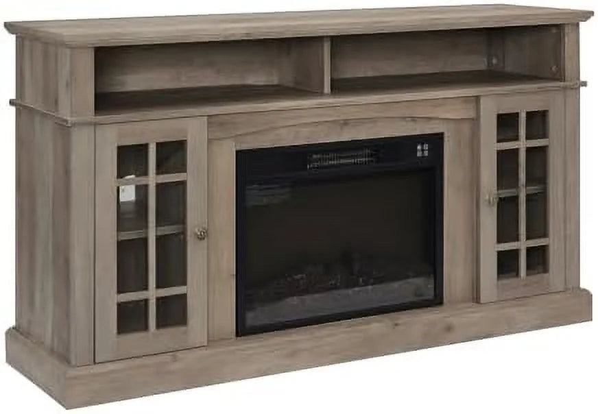 58'' TV Stand with 24.5'' Electric Fireplace Y48934