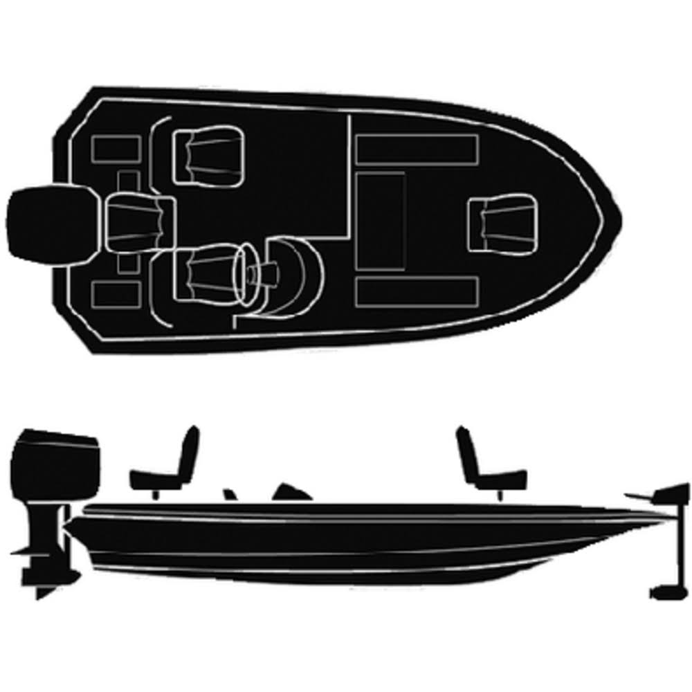 17&6 Wide Bass Boat Cover L284061
