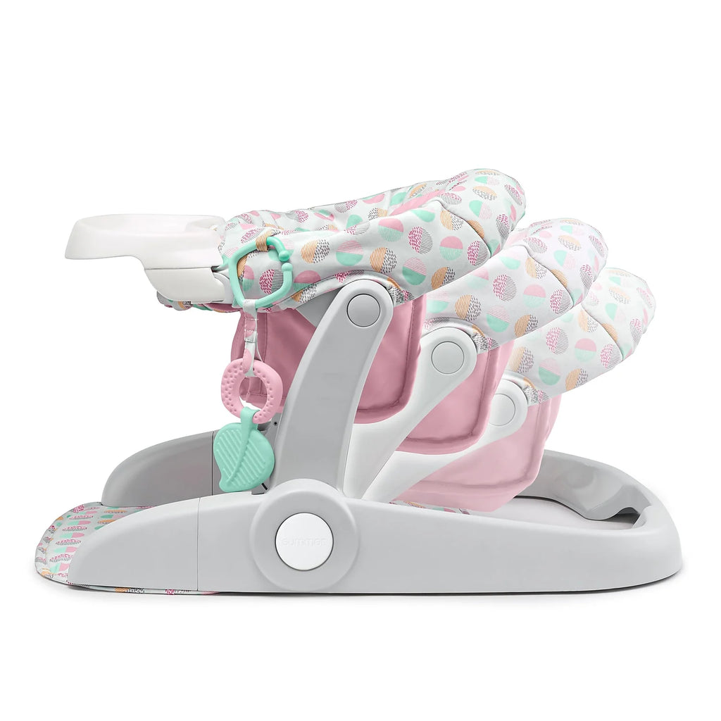 Fabric Kids Floor Seat Sweet-and-Sour Pink L413006
