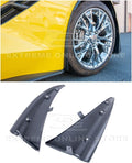 Black Front Side Splash Guards Mud Flap Pair Pack of 2 R975