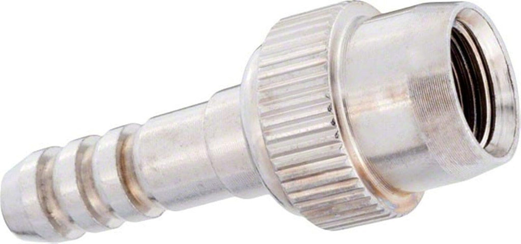 Thread-on Schrader Chuck with 1/4 hose barb T77744