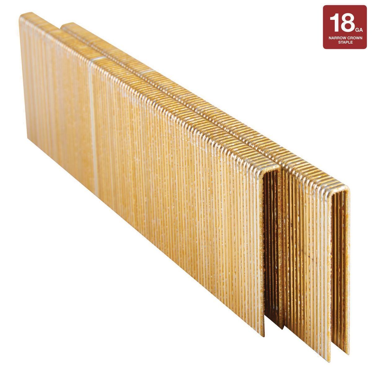18 GA 1-1/2 in. Galvanized Staples, 2500 Piece H56903
