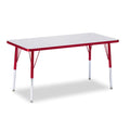 Prism Red Rectangle Activity Table X89398