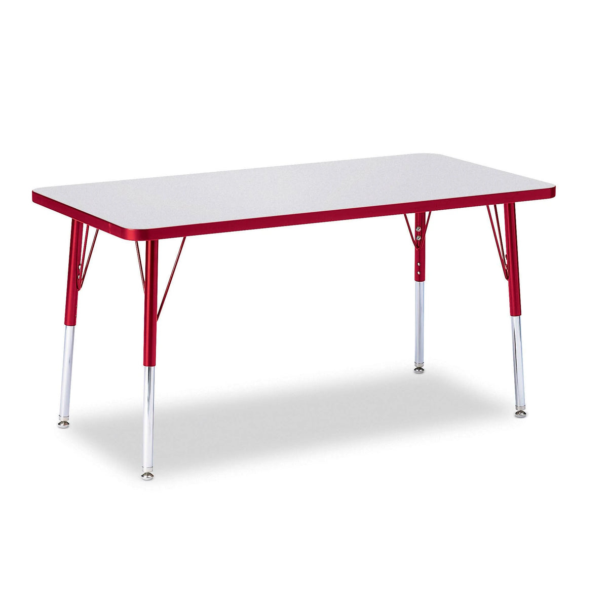 Prism Red Rectangle Activity Table X89398