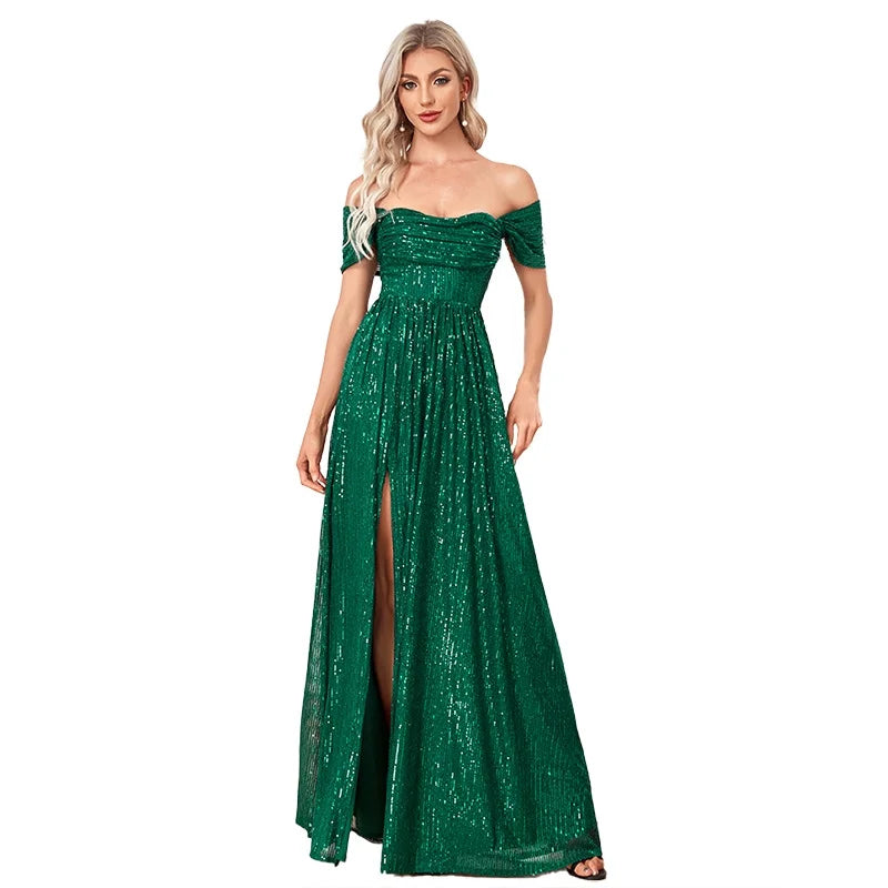 A-line Long Dress M15246