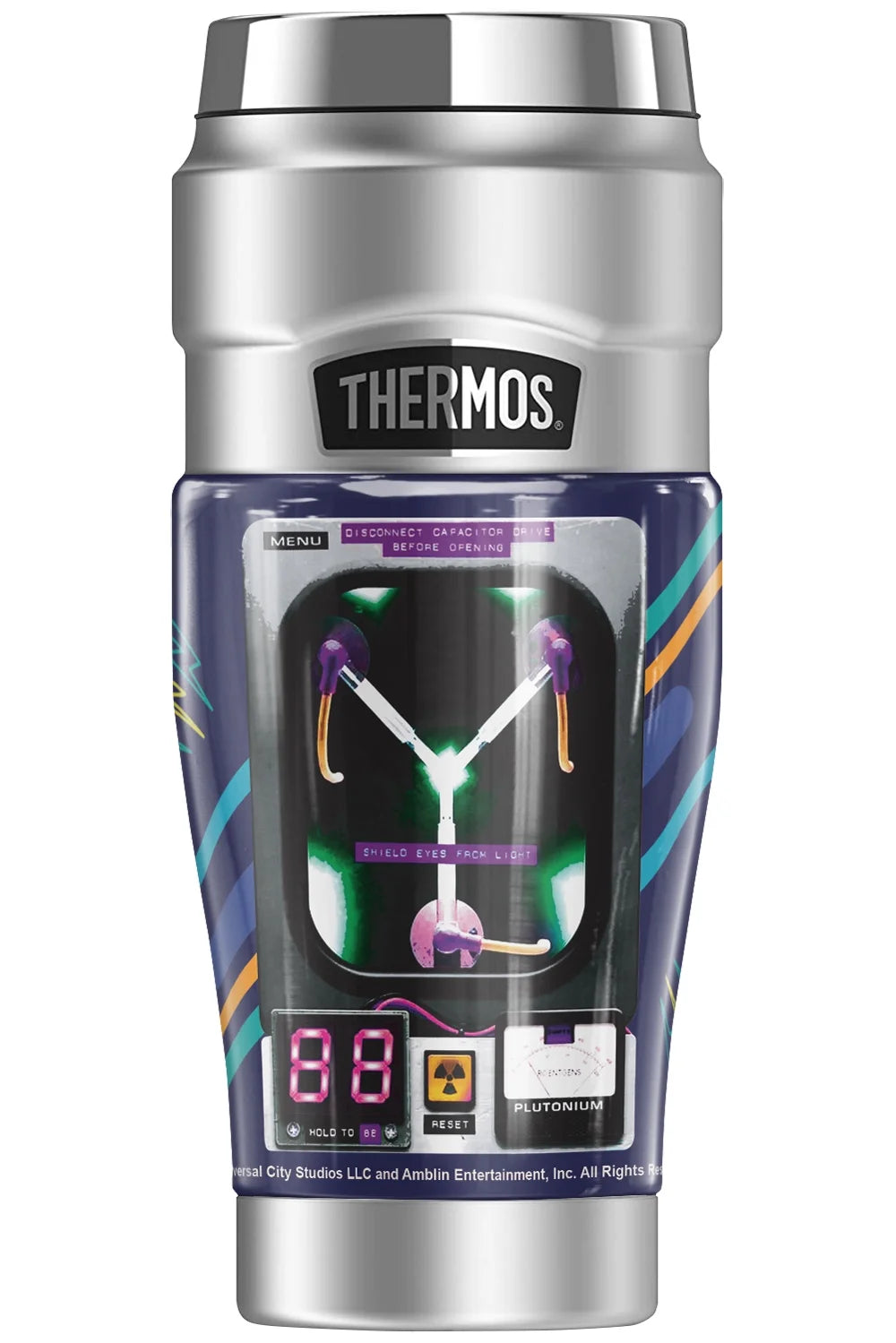 Stainless Steel Travel Tumbler, Vacuum Insulated, Double Wall, 16oz D36690