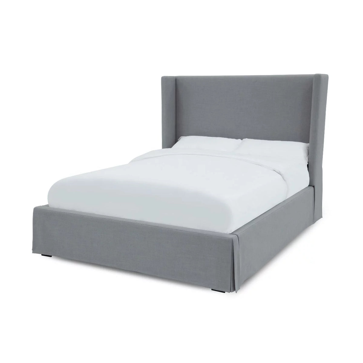 Queen Upholstered Storage Panel Bed K547