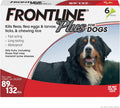 Flea and Tick Treatment for Dogs, 6 Doses, Pack of 2 B98592