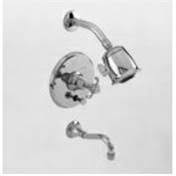 Satin Nickel Pressure Balanced Tub & Shower Trim Set M56319