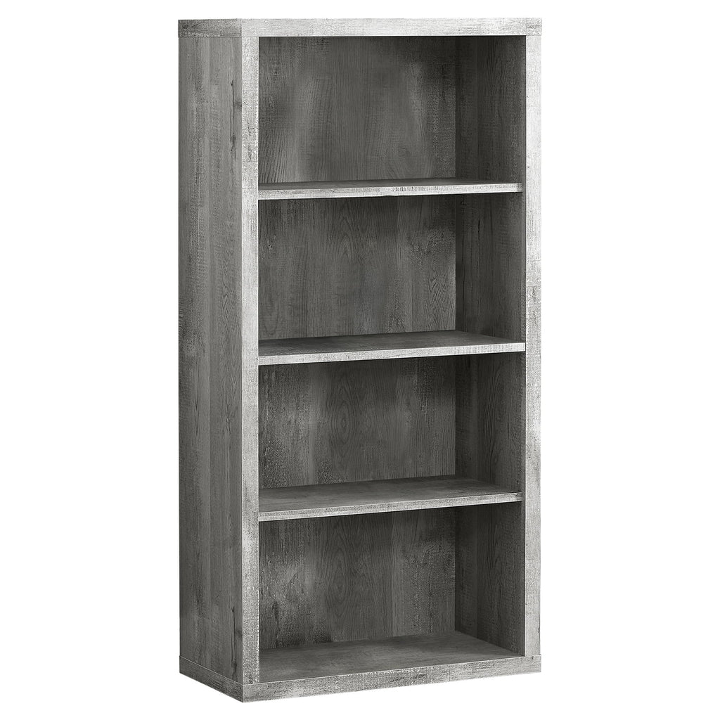 Grey 5 Tier Laminate Bookshelf H6506