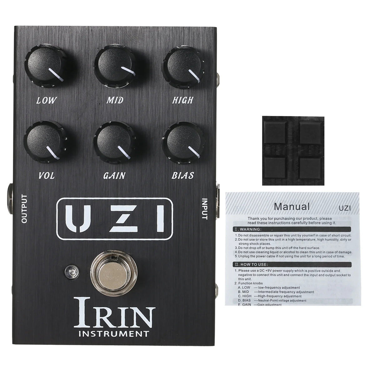 Guitar Heavy Distortion Effect Simulator Pedal O841071