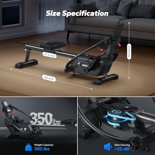 Magnetic Rowing Machine with 16-Level X882934