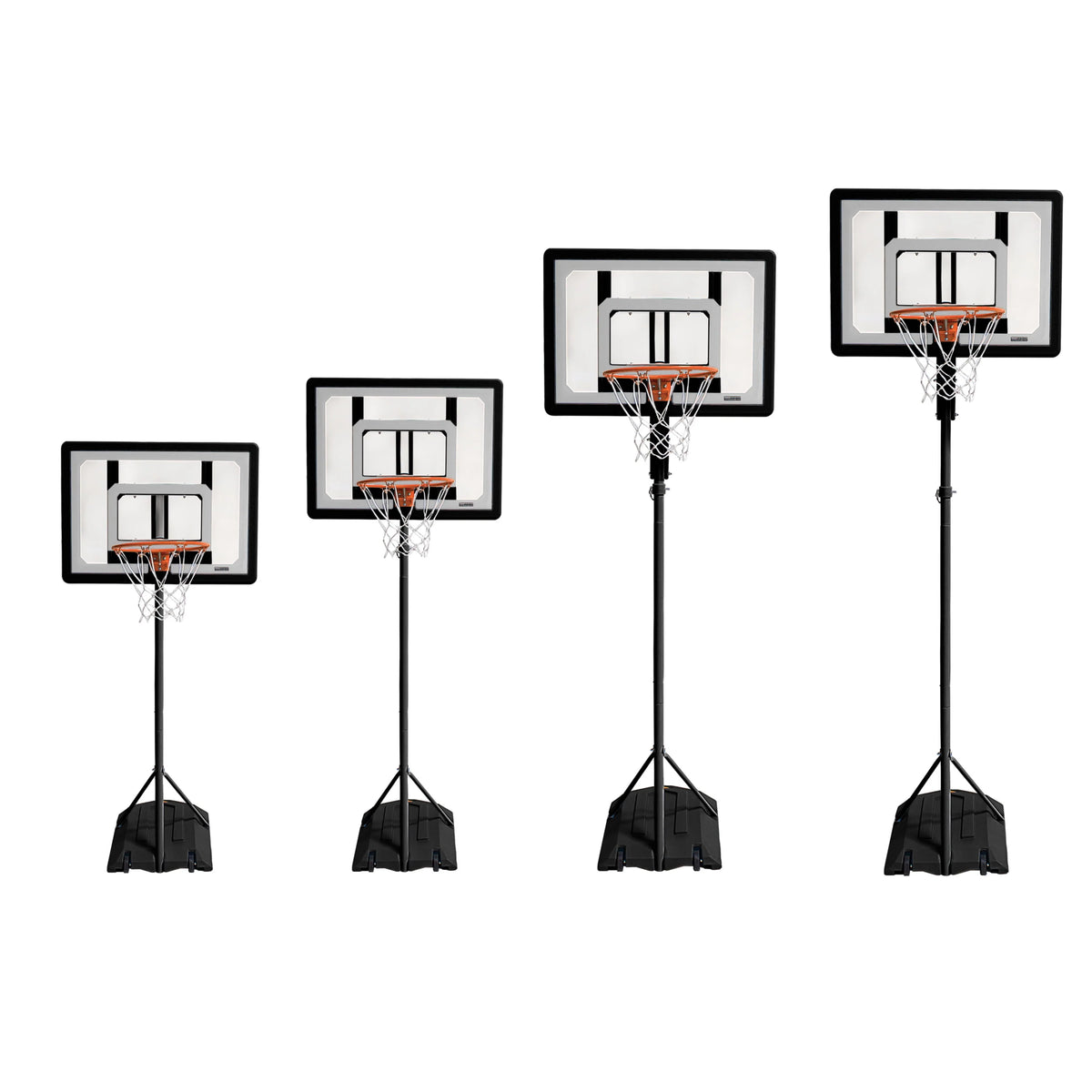 Portable Basketball Hoop with Adjustable Height 3.5 to 7 Ft U3701