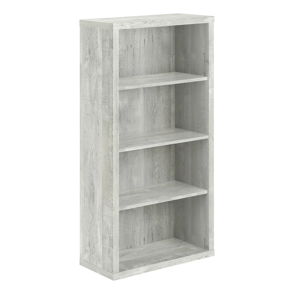 Grey 5 Tier Laminate Bookshelf H6506