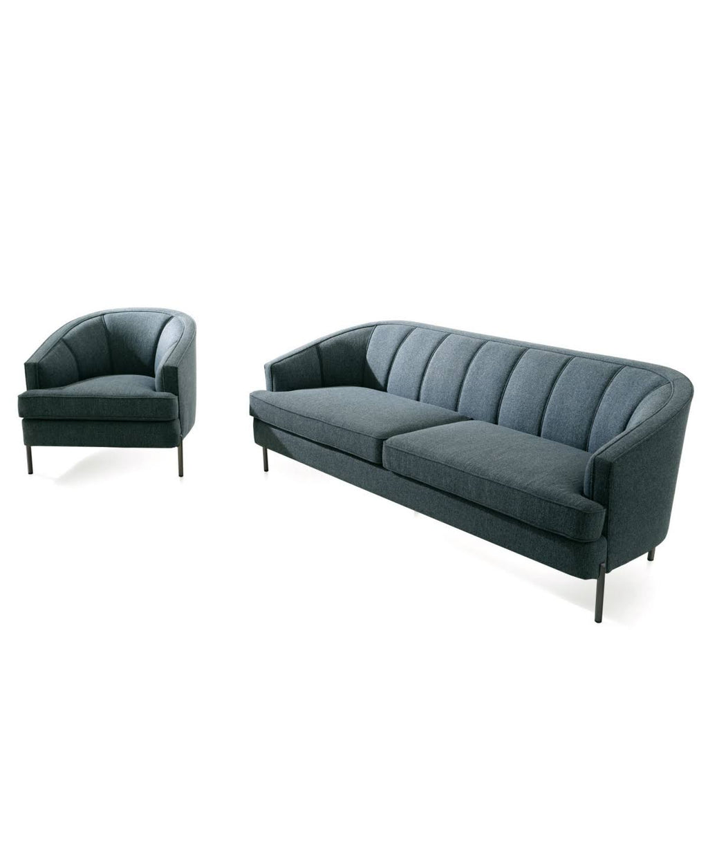 Blue Club Chair F378