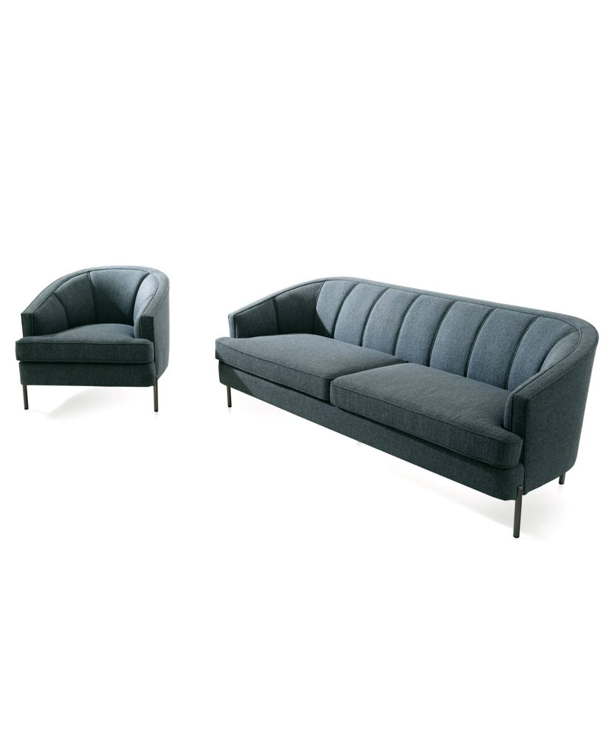 Blue Club Chair F378