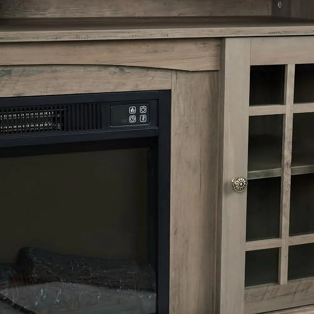 58'' TV Stand with 24.5'' Electric Fireplace Y48934