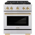 30 4.2 cu. ft. Gas Range with Convection Gas Oven in Stainless Steel U666