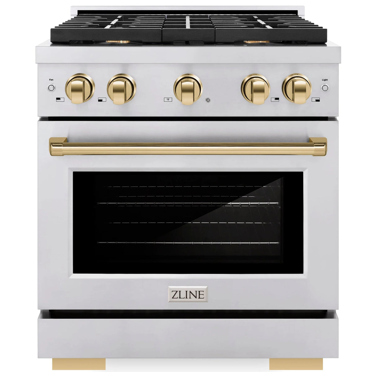 30 4.2 cu. ft. Gas Range with Convection Gas Oven in Stainless Steel U666