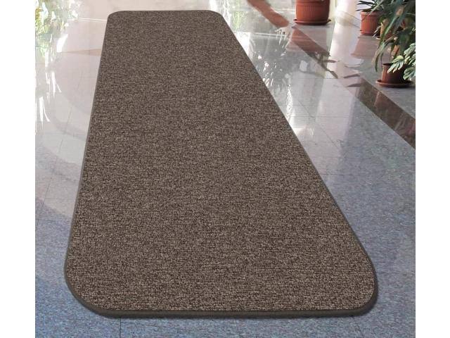 Skid-Resistant Carpet Runner Pebble Gray 16 ft. x 36 in. X134476
