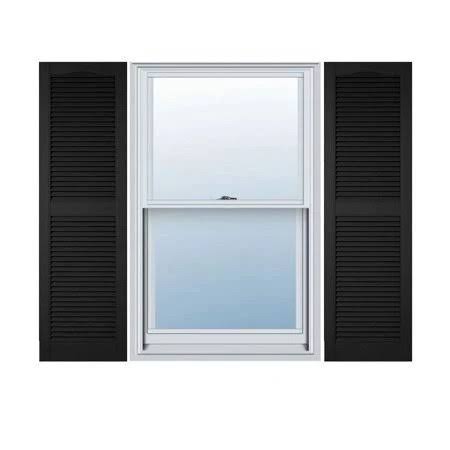 14.5 in. W x 64 in. H Open Louver Shutters B9094