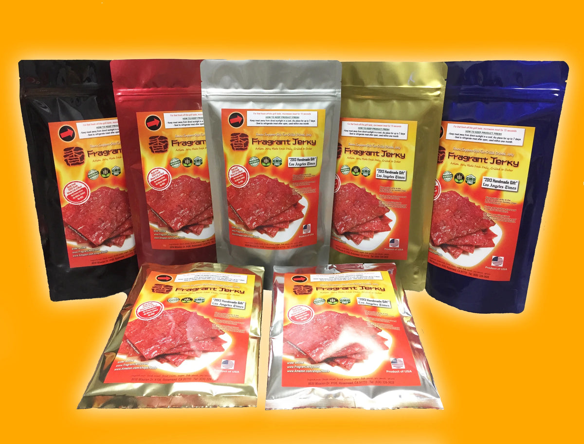 Fire-Grilled Beef Jerky Original Flavor 8 oz E7869
