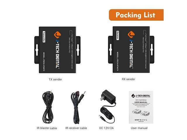 HDMI Extender 4K@60Hz Cat6 N76334