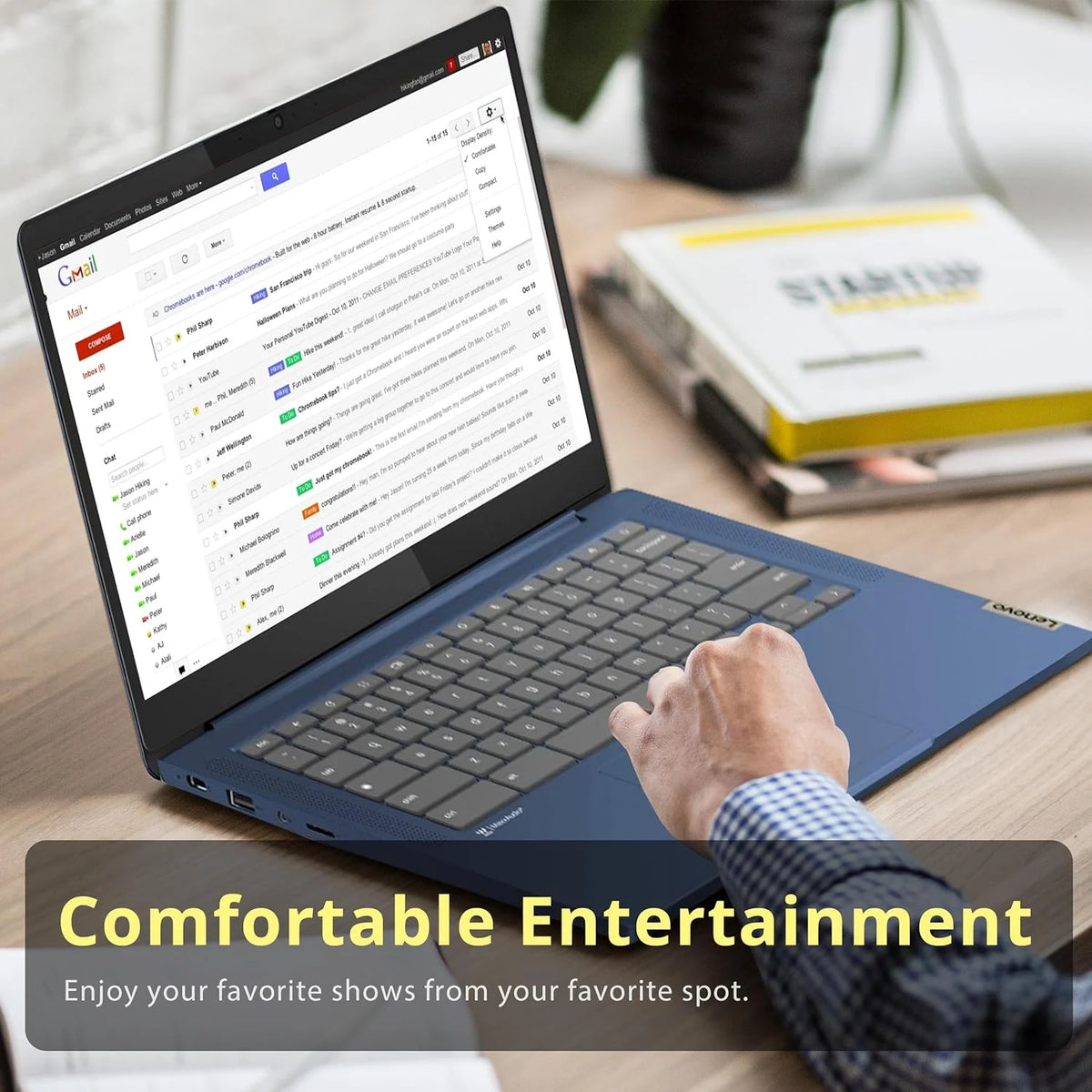 14" FHD IPS Touchscreen Chromebook, 4GB RAM, 64GB eMMC, WiFi6 E386452