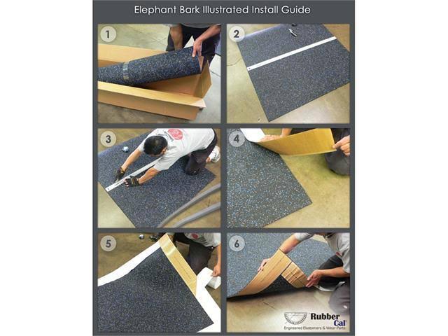 Black Rubber Flooring Mat O5298