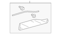 Toyota Door Molding Right Rear Lower U25779