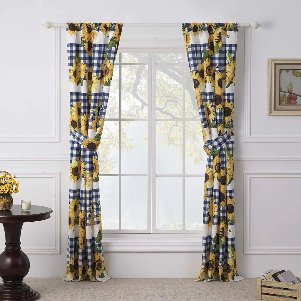 Sunflower Window Panel Pair B849534