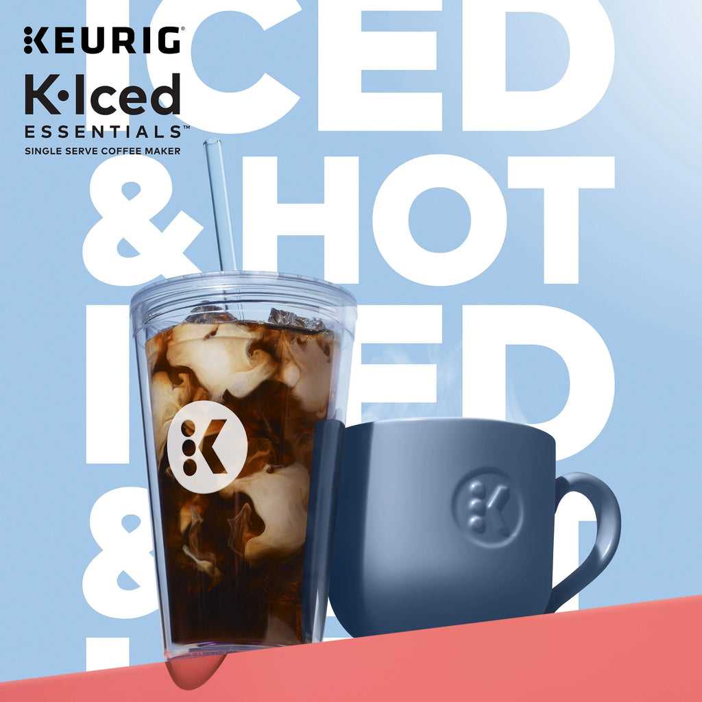 White Iced and Hot Single-Serve Coffee Maker V873