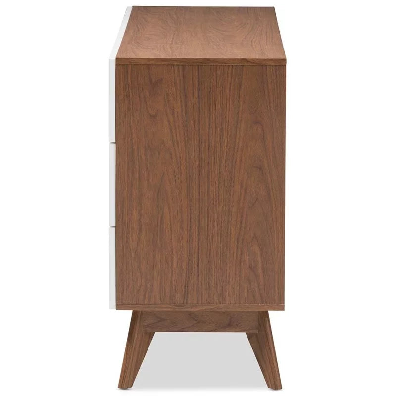 6 Drawer Wooden Double Dresser B4009
