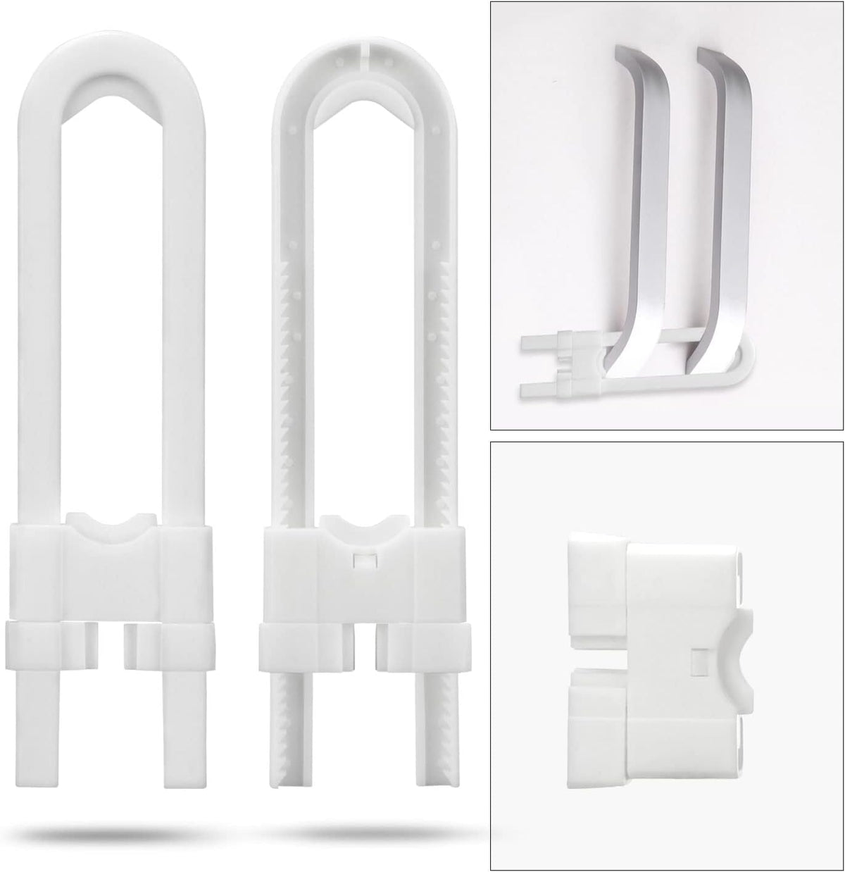 Child Safety Cabinet Locks Drawer Locks 10-Pack T521
