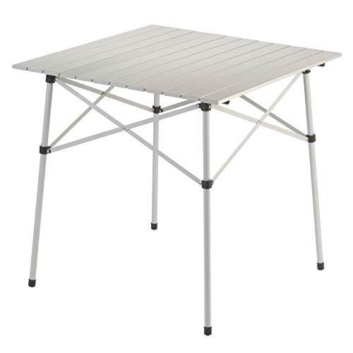 Compact Folding Aluminum Camping Table with Carry Bag E656537