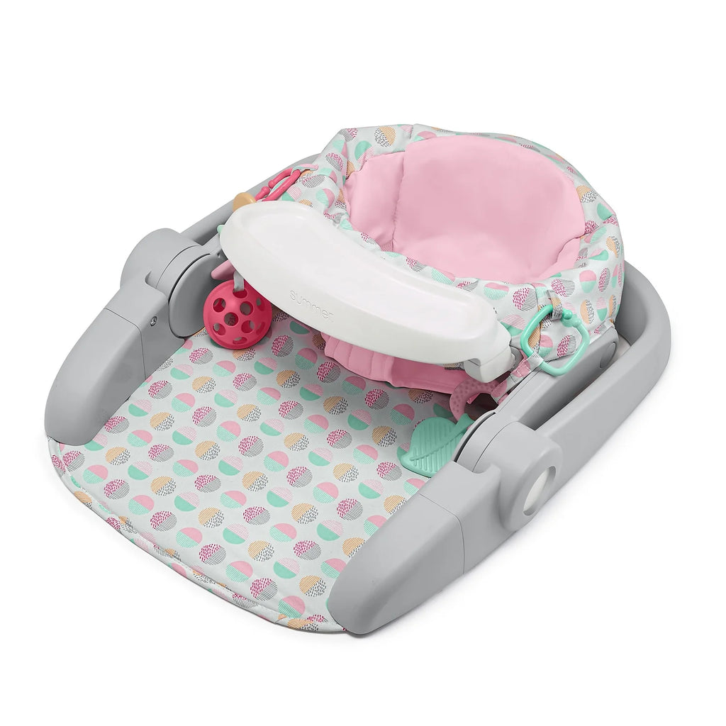 Fabric Kids Floor Seat Sweet-and-Sour Pink L413006