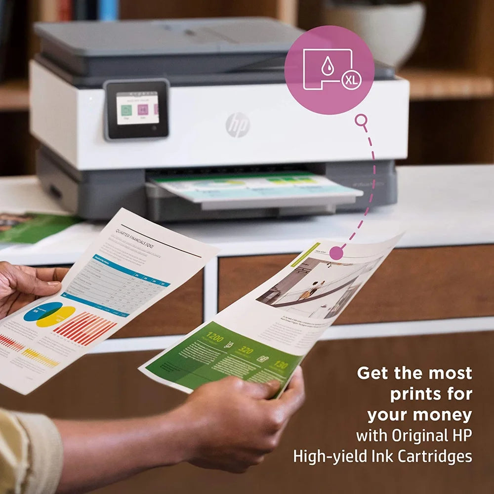 HP OfficeJet Pro 8025e All-in-One Wireless Smart Color Printer Print Scan Copy Fax A9610