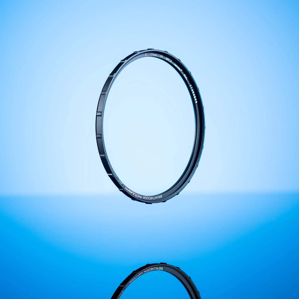 52mm X2 UV Filter for Camera Lenses with Lens Cloth, Pack of 2 L74178