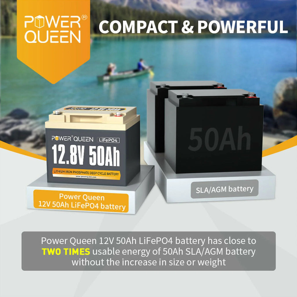 12V 50Ah LiFePO4 Lithium Battery X38618