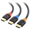 3-Pack High Speed HDMI Cable 15 ft with 4K @60Hz, 2K @144Hz, FreeSync, G-SYNC and HDR Support Q49541