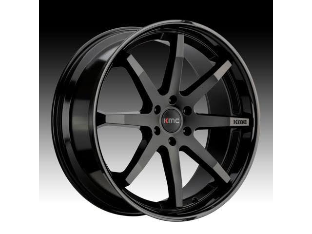 Satin Black Gloss Black Lip 20x9 Wheel T33059