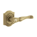 Vintage Brass RH Keyed Entry Lever J337