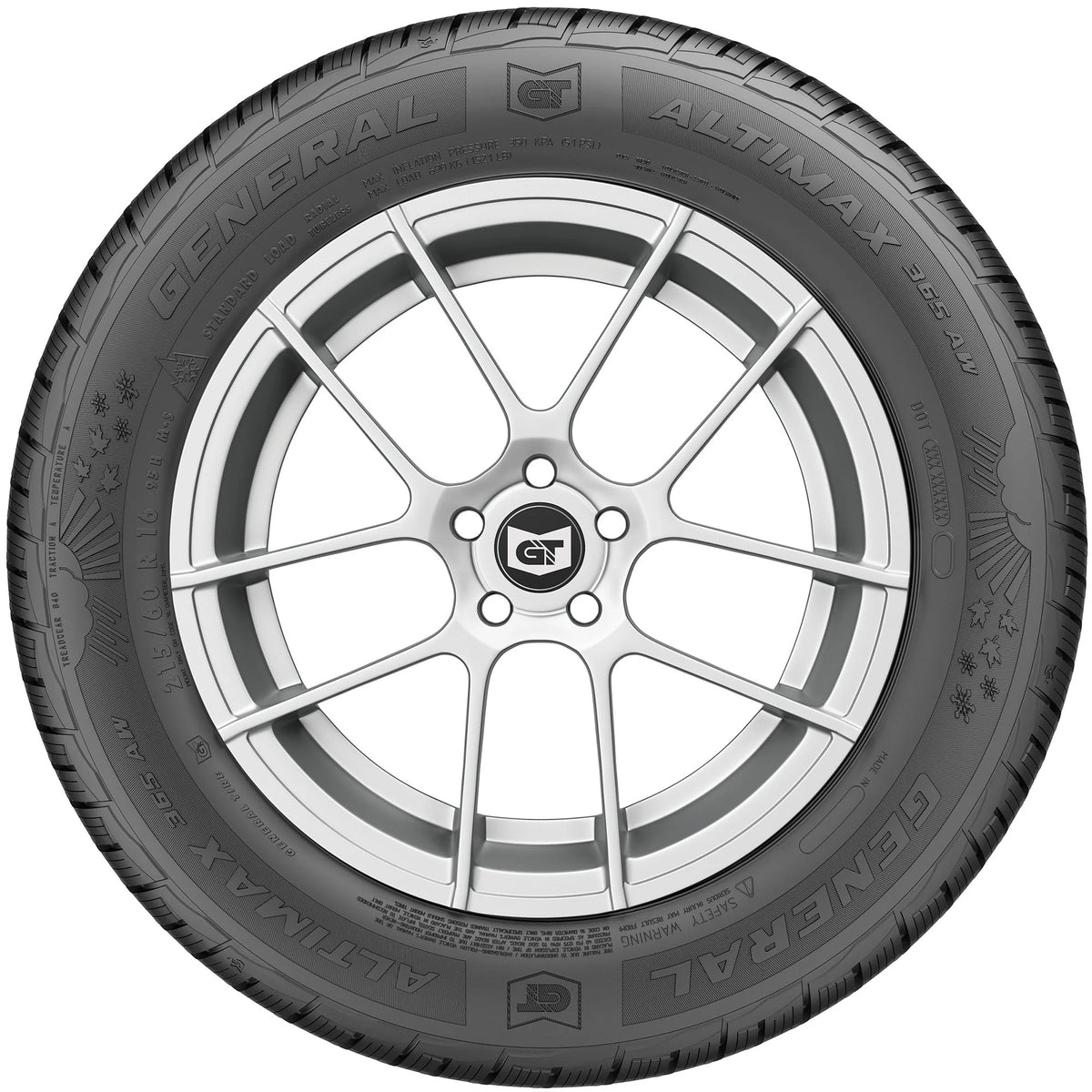 All Weather 205/50R17 93V XL Passenger Tire U702922