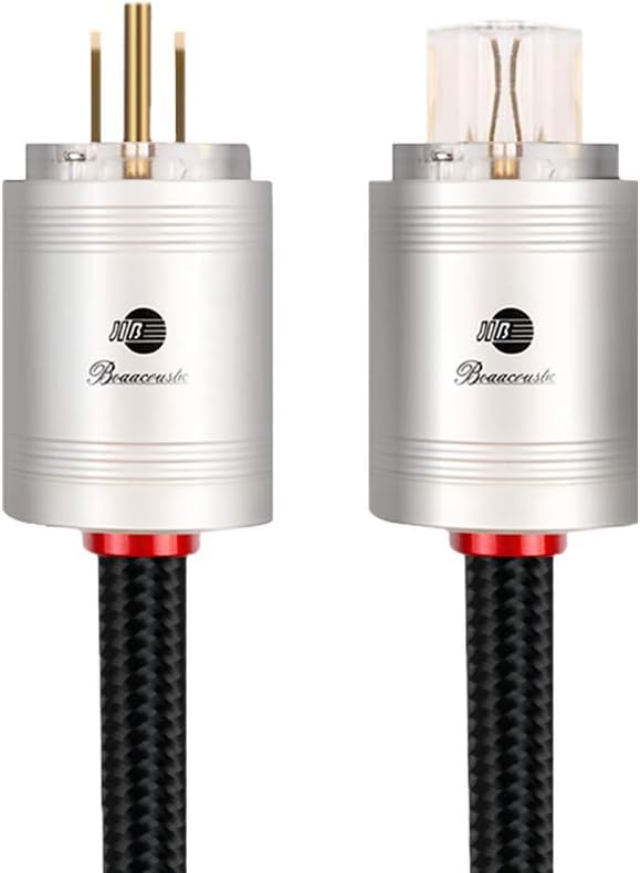4N OFC HiFi Power Cord, Male to Female Power Cable, US Plug, 3.2ft K61417