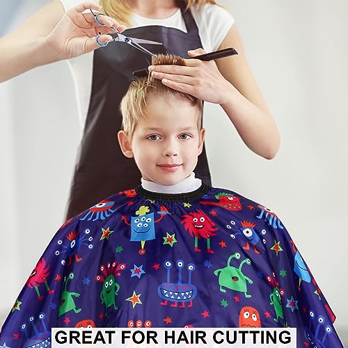 Kids Barber Cape with Neck Duster Brush W105