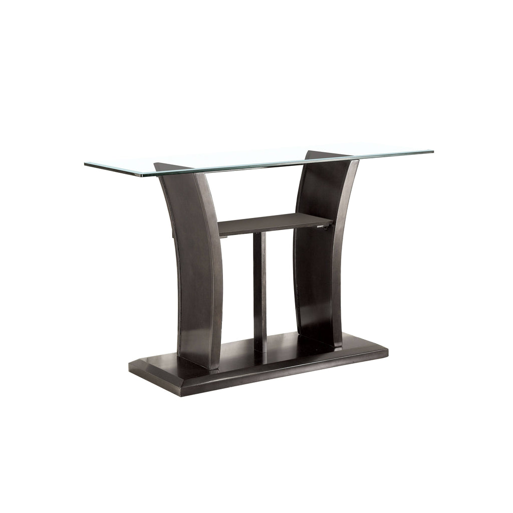 Grey Solid Wood Sofa Table M720