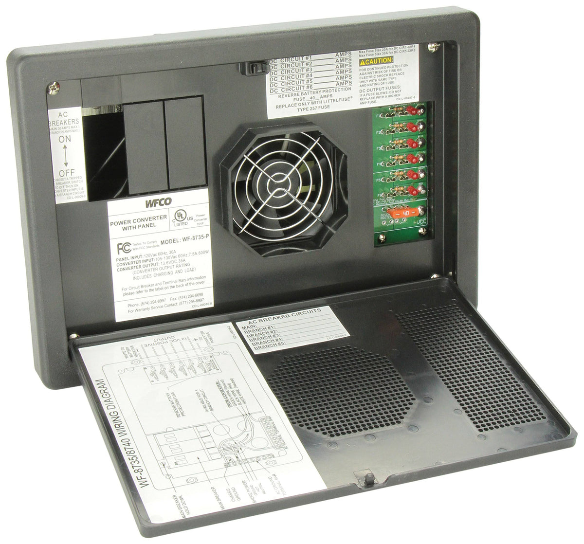 Black Power Center Converter Charger Z976