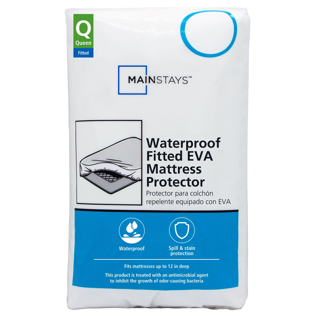 Waterproof EVA Fitted Mattress Protector King L65339