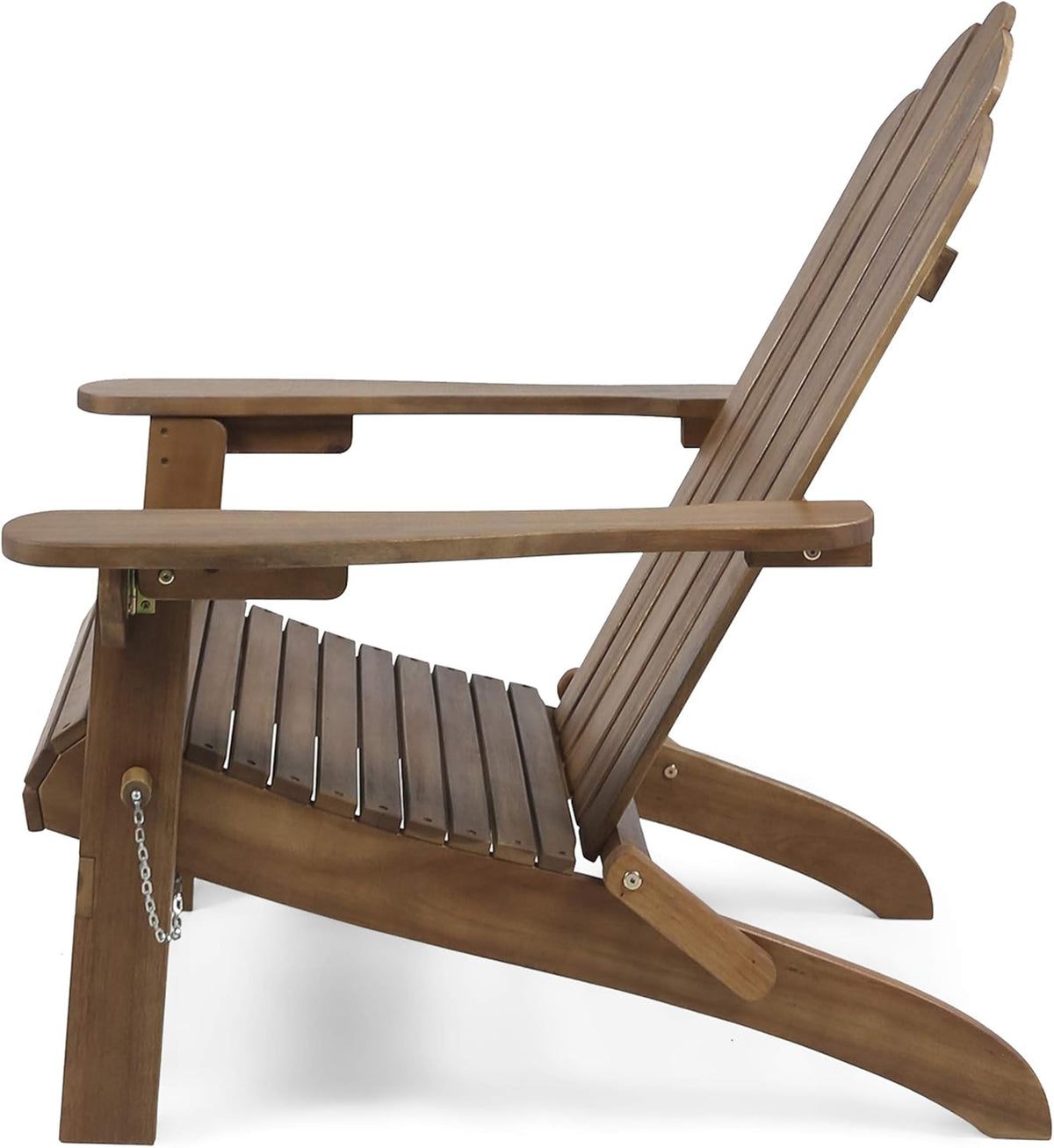 Foldable Acacia Wood Adirondack Chair Q806573