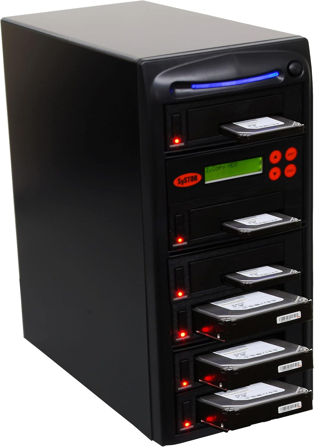 HDD/SSD Hard Drive Duplicator & Eraser for SATA 3.5 Disk & 2.5 Solid State Drives R72888